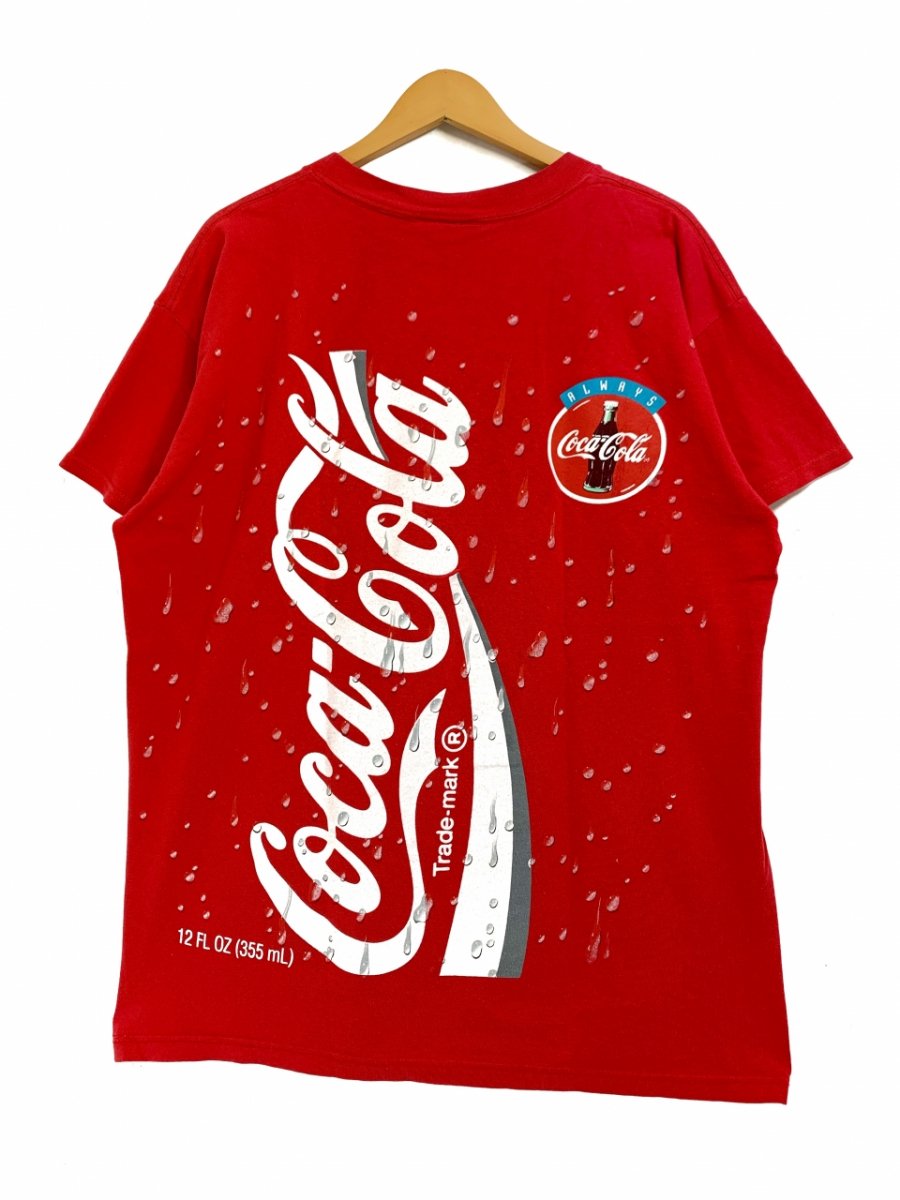 COCA COLA コカコーラ tシャツ 90s USA 企業物 希少 レア - Tシャツ