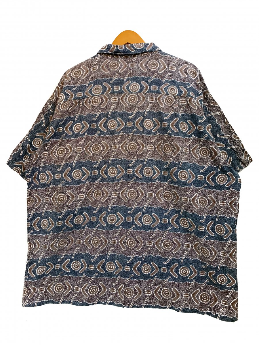 99年製 patagonia A/C Shirt 青茶 XL 90s パタゴニア ACシャツ 半袖 