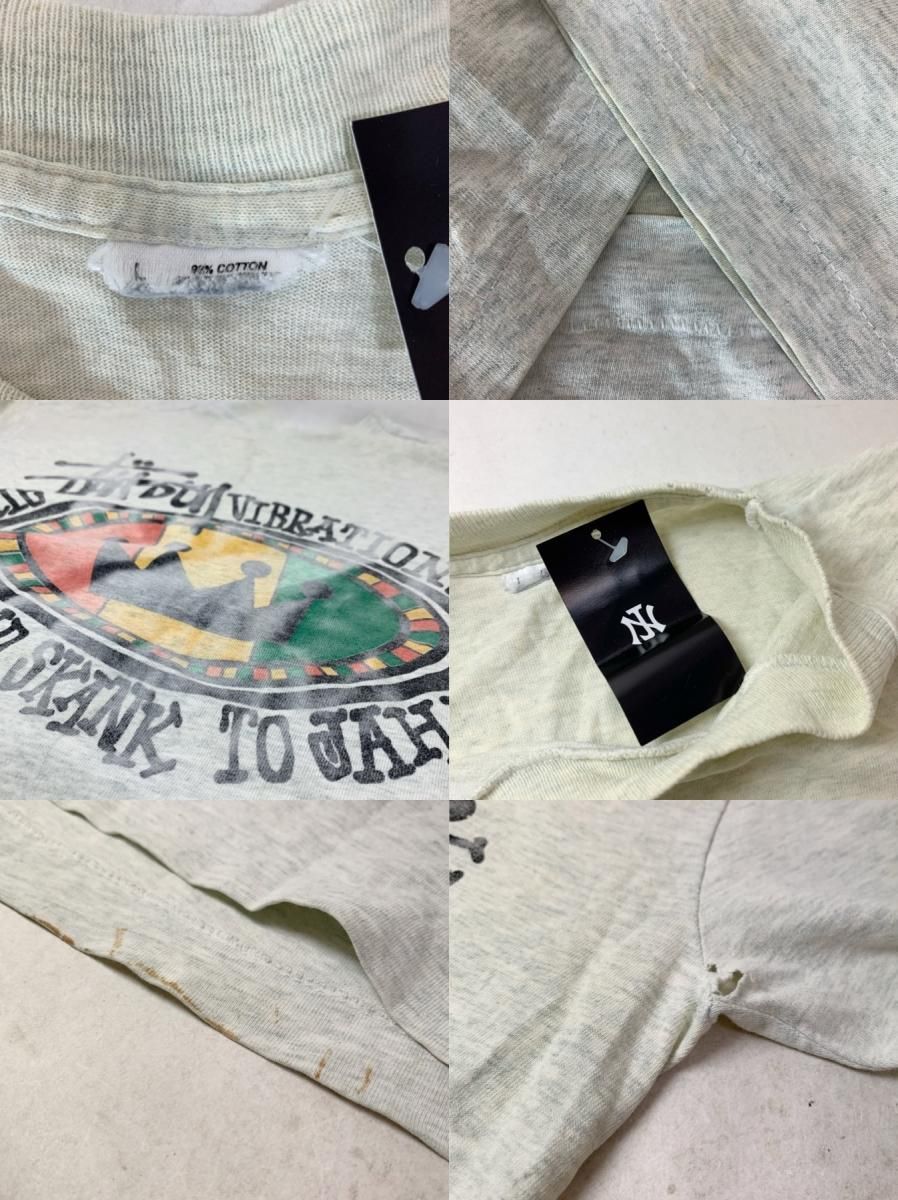 Bootleg 90s OLD STUSSY Print S/S Tee 灰 L ブートレグ Bootleg 90s OLD STUSSY Print S/S Tee 灰 L ブートレグ