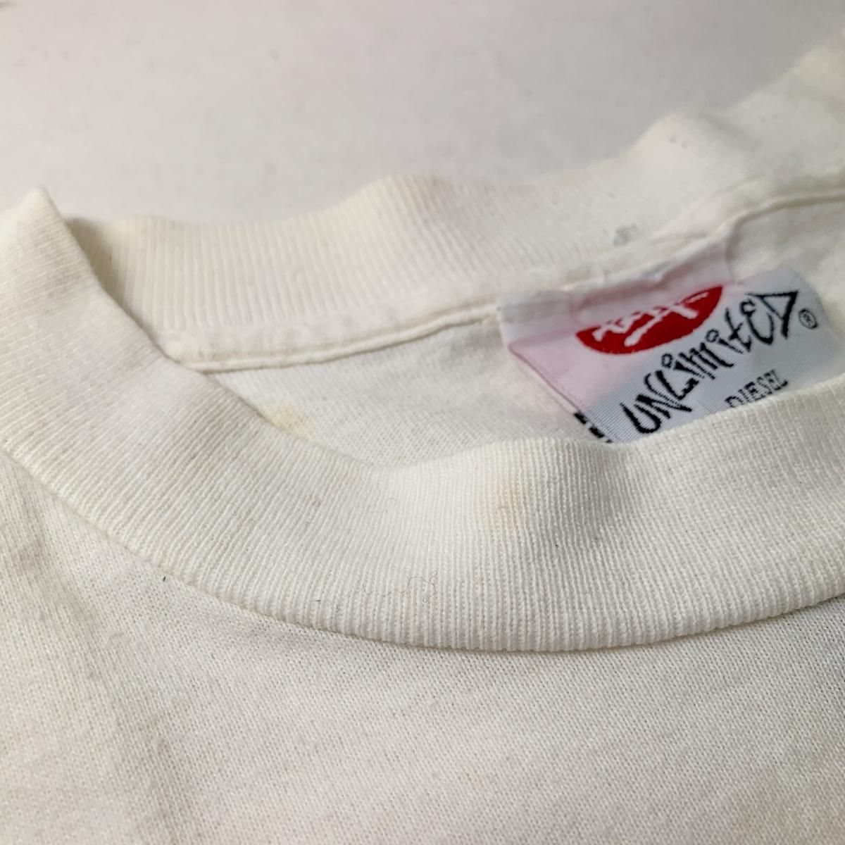 94年 ECKO UNLIMITED Print S/S Tee 生成り XL 90s 初期 エコー
