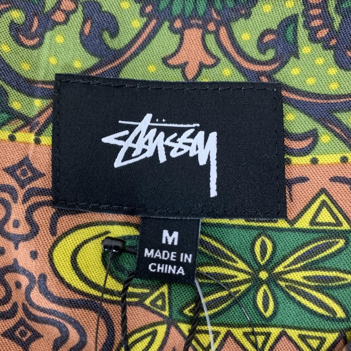 STUSSY 開襟シャツ 100％レーヨン 花柄 ステューシー 半袖 - シャツ