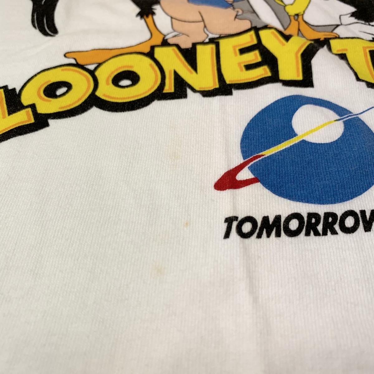 USA製 97年 LOONEY TUNES Print S/S Tee 白 L 90s ルーニー USA製 97年 LOONEY TUNES Print S/S Tee 白 L 90s ルーニー