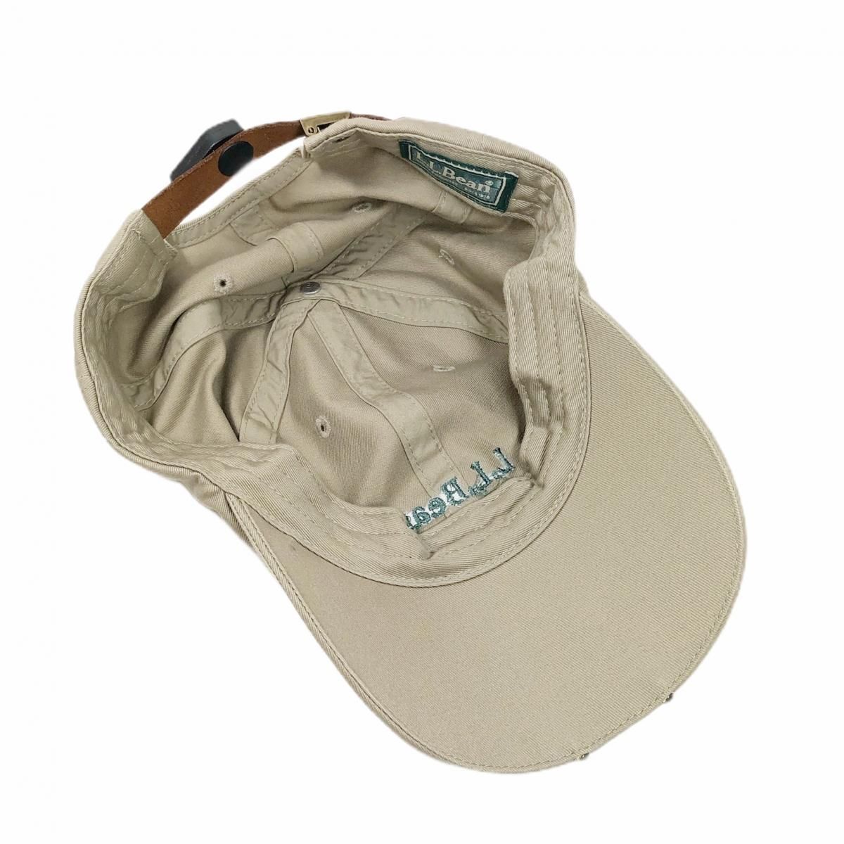 00s L.L.Bean LED 6 Panel Cap カーキ エルエルビーン LEDライト 6