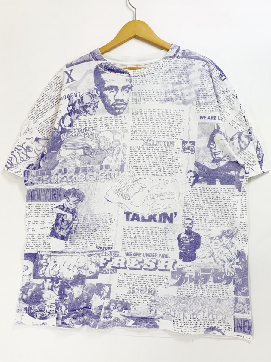 07ss Supreme Phase 2 Ig Times Tee 白 Xl シュプリーム 半袖tシャツ 総柄 プリント マルコムx ウルトラセブン 北斗の拳 古着 Newjoke Online Store