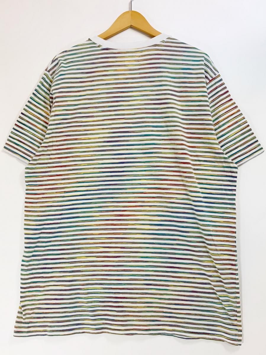 18SS SUPREME Static Stripe Top マルチ XL シュプリーム 半袖 T ...