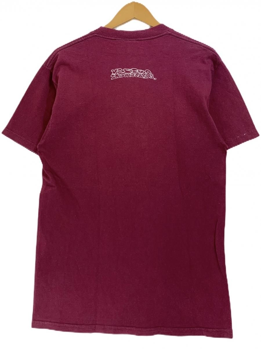 USA製 90s VISION STREET WEAR Print S/S Tee エンジ M USA製 90s VISION STREET WEAR Print S/S Tee エンジ M
