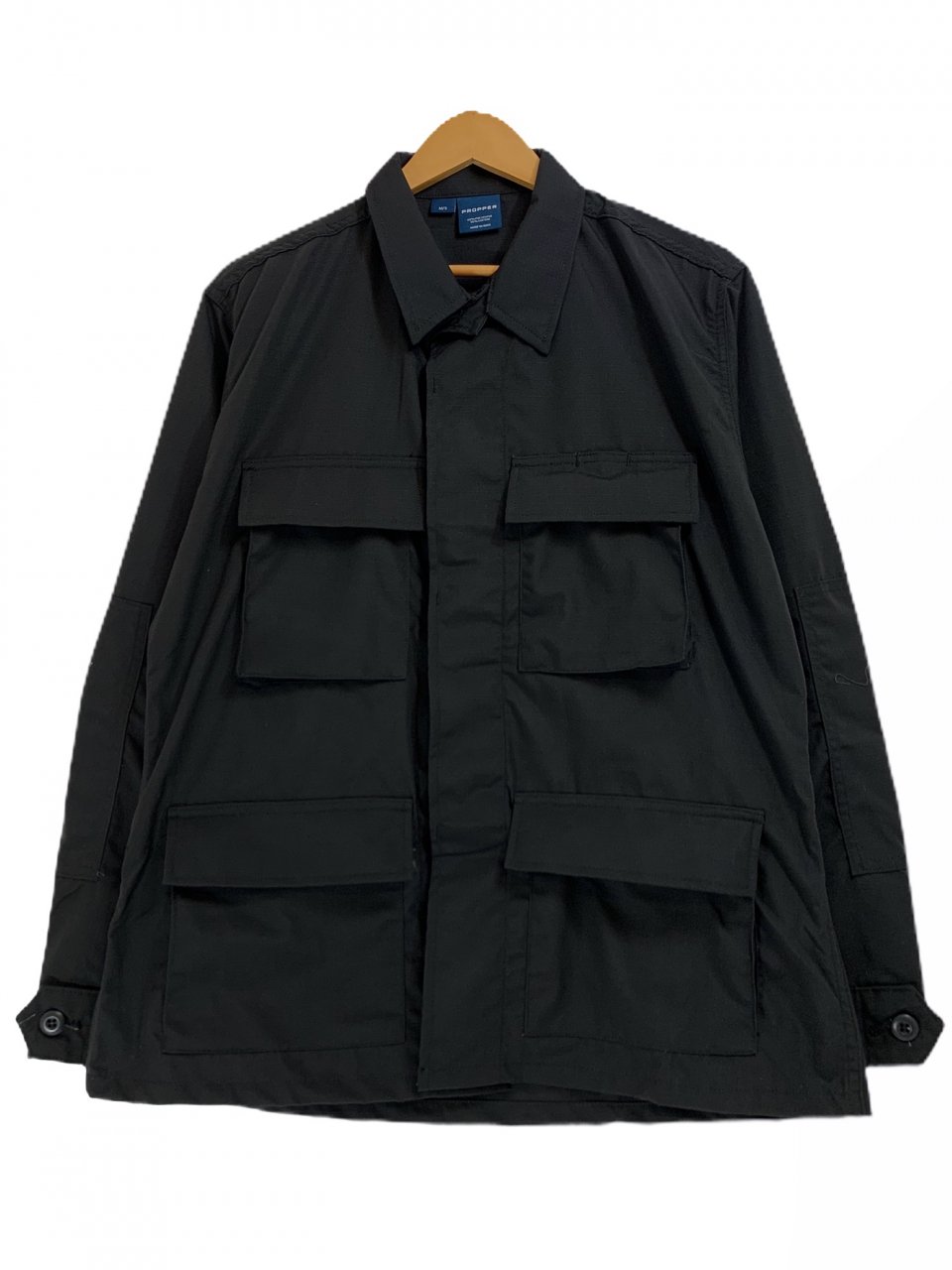 新品 PROPPER BDU COAT (BLACK) プロッパー BDUジャケット コート 4ポケット リップストップ ミリタリー 黒 ブラック  F545438 - NEWJOKE ONLINE STORE
