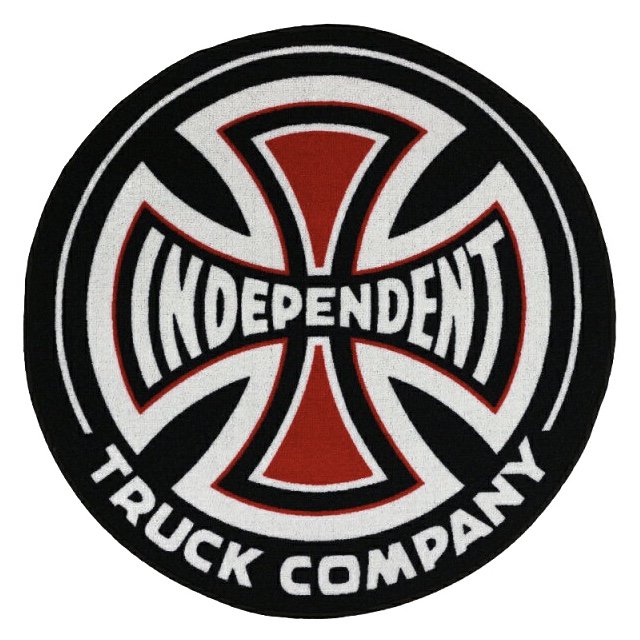 新品 INDEPENDENT Truck Co Rug (BLACK/WHITE/RED) インディペンデント 