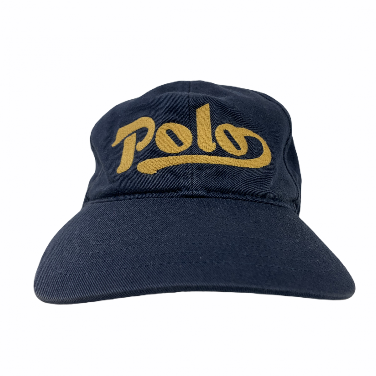 90s POLO SPORT Logo 6 Panel Cap 紺 ポロスポーツ 6パネル キャップ