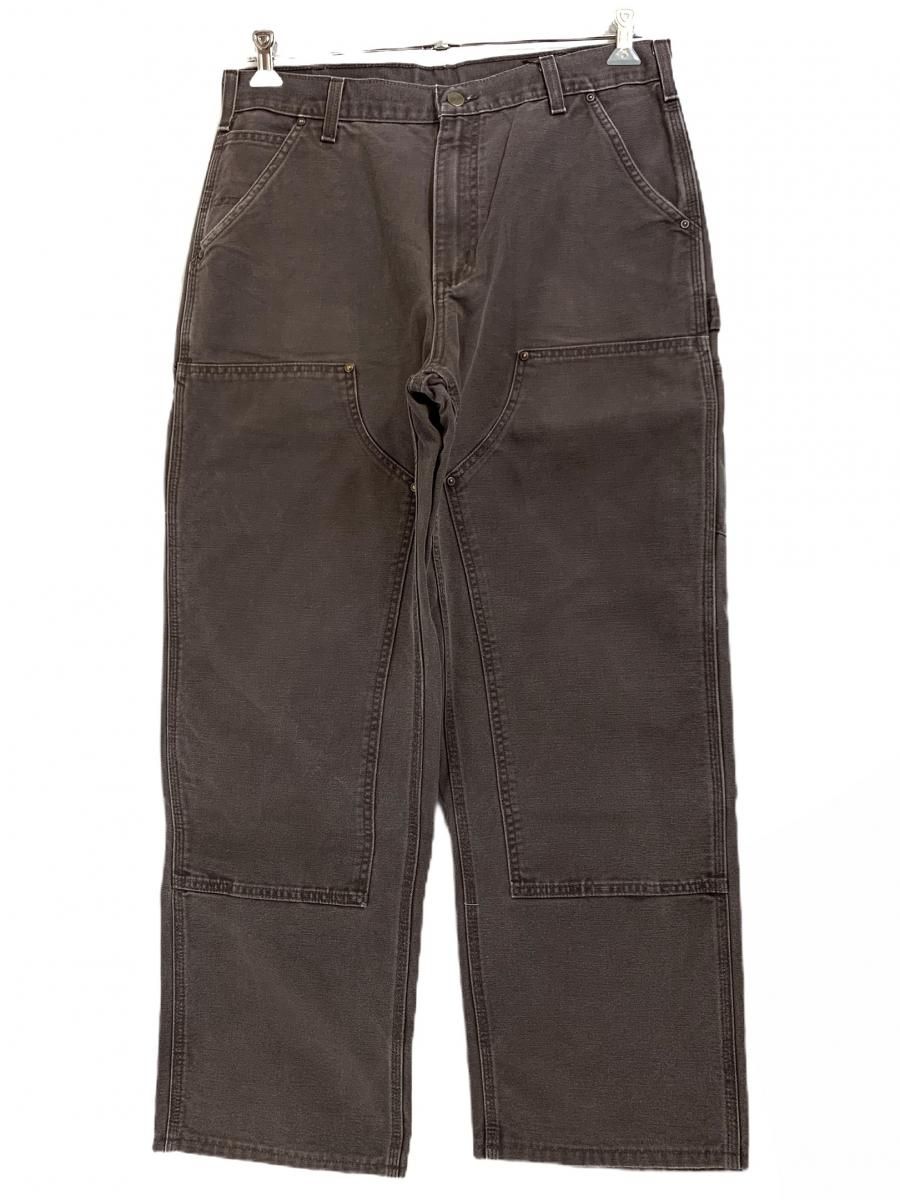 Carhartt Firm Duck Double-Front Work Dungaree 茶 34×32 Carhartt Firm Duck Double-Front Work Dungaree 茶 34×32