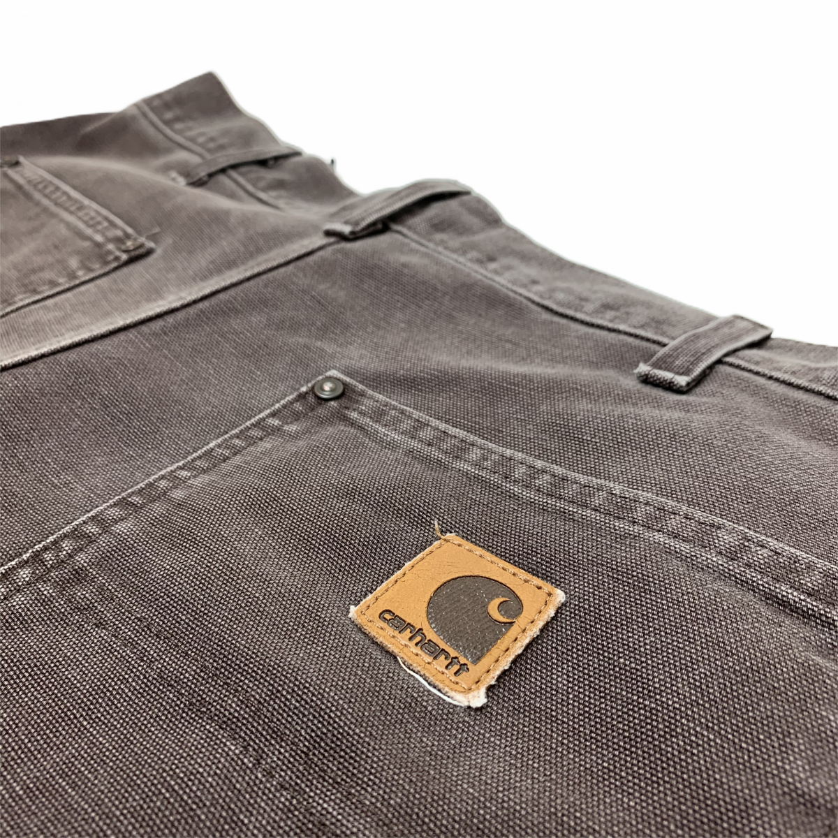 Carhartt Firm Duck Double-Front Work Dungaree 茶 34×32 Carhartt Firm Duck Double-Front Work Dungaree 茶 34×32