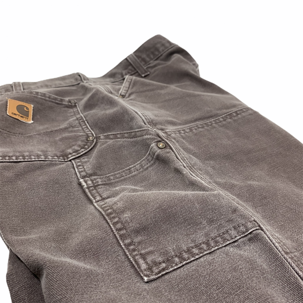 Carhartt Firm Duck Double-Front Work Dungaree 茶 34×32 Carhartt Firm Duck Double-Front Work Dungaree 茶 34×32