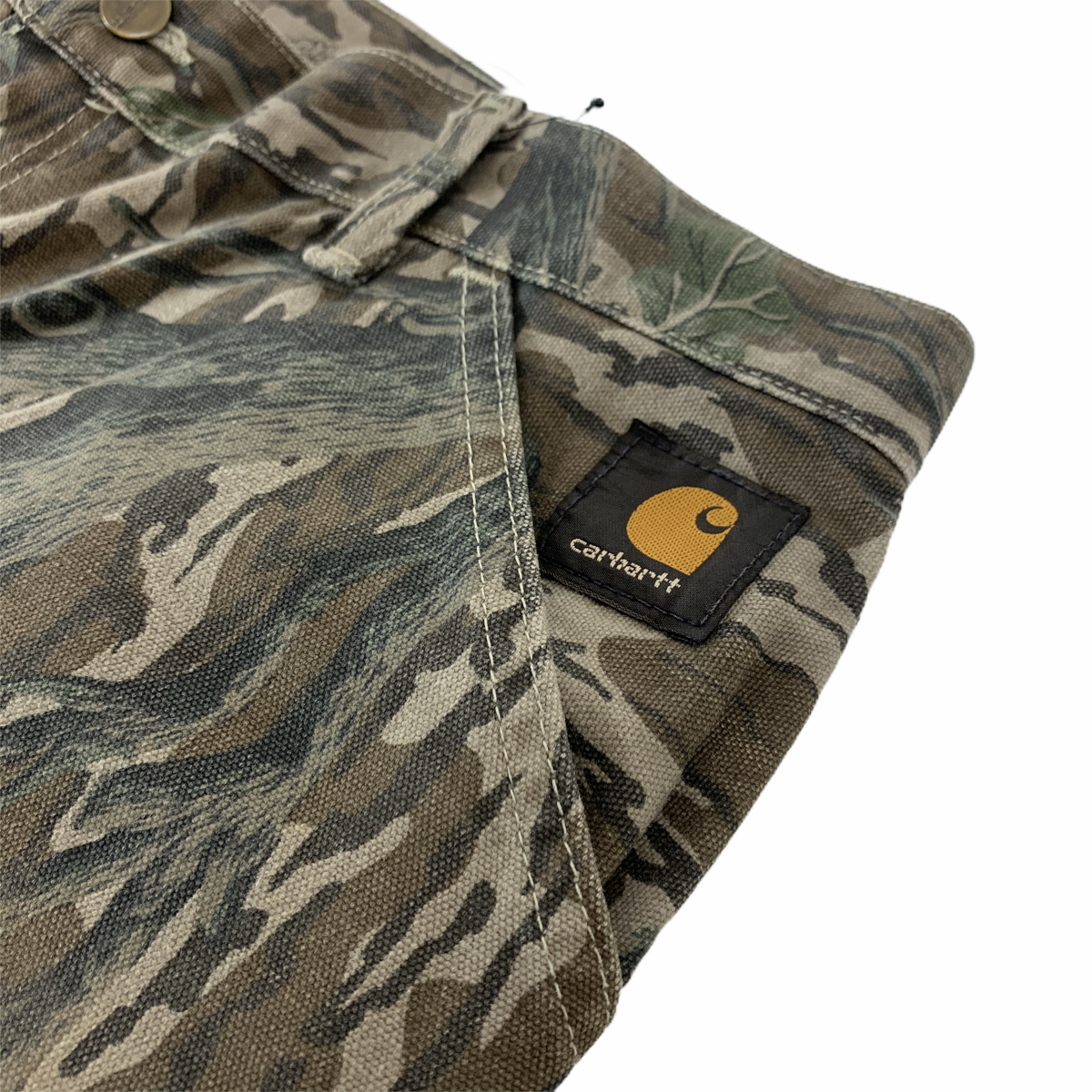 USA製 90s Carhartt Realtree Camo Work Pants カーキ 40×32
