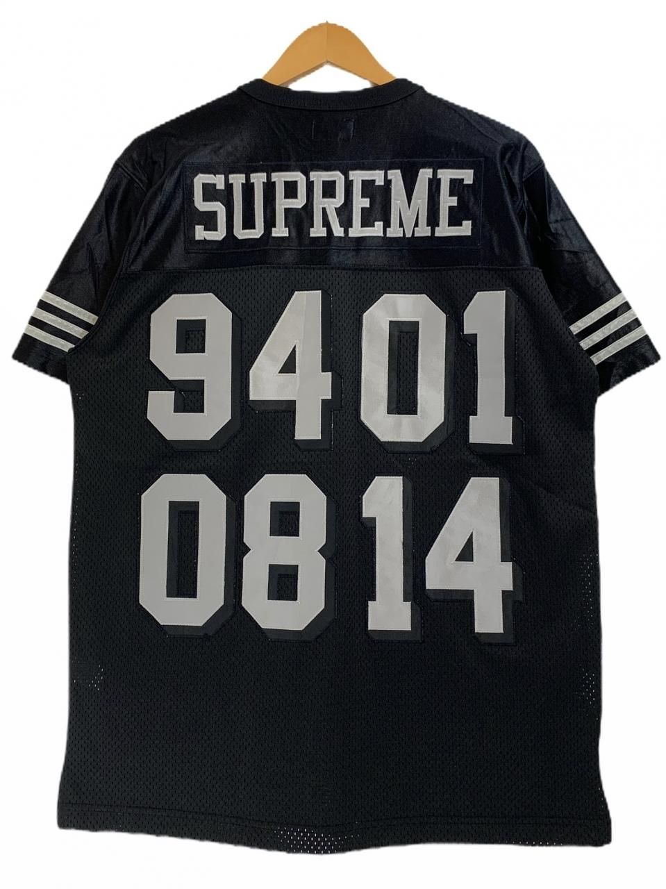 14SS SUPREME Championship Football Top 黒 L シュプリーム ...