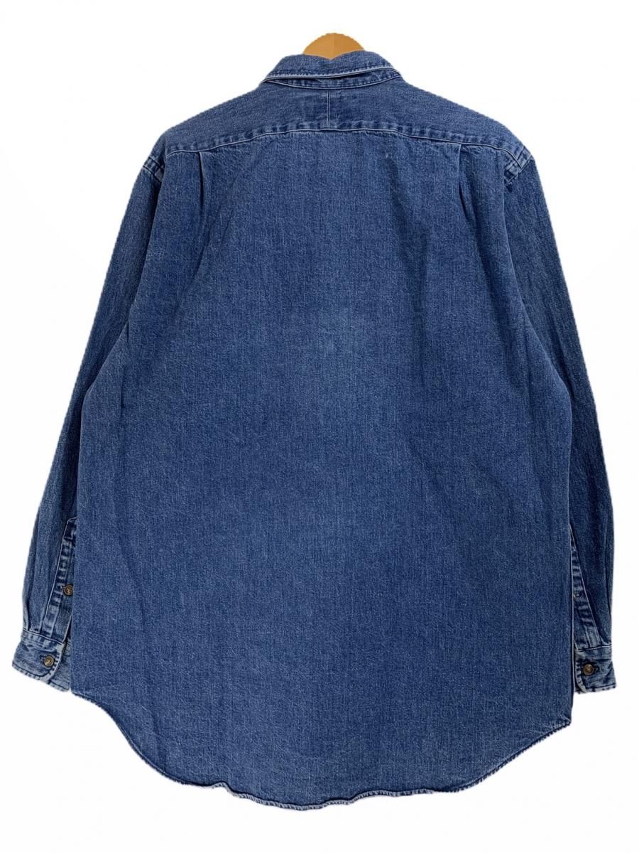 90s POLO COUNTRY Denim L/S Shirt 紺 L ポロカントリー 長袖 90s POLO COUNTRY Denim L/S Shirt 紺 L ポロカントリー 長袖