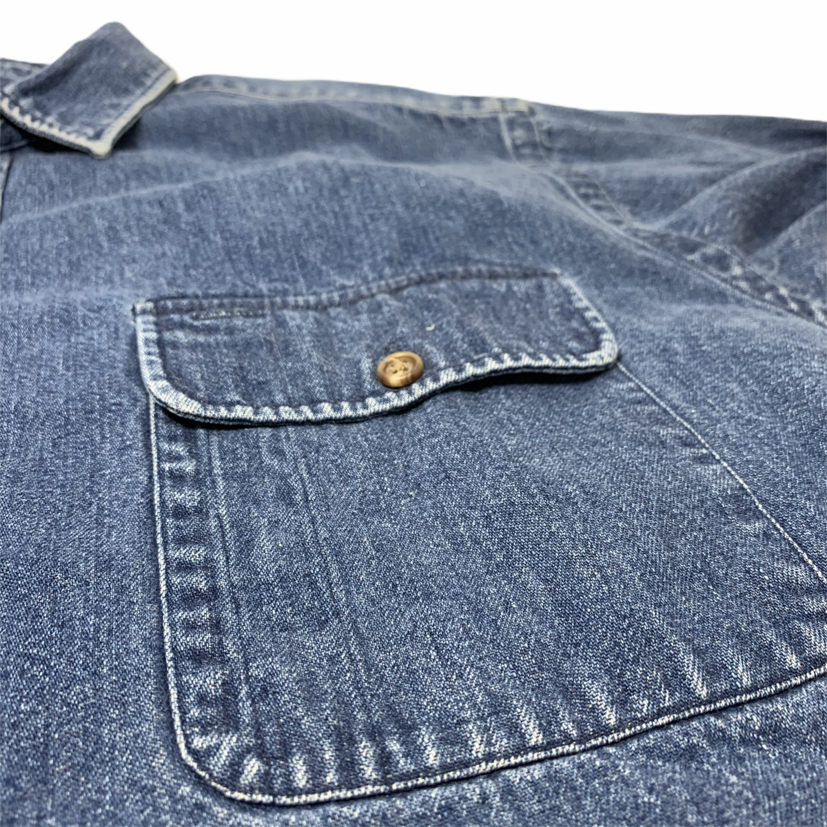 90s POLO COUNTRY Denim L/S Shirt 紺 L ポロカントリー 長袖 90s POLO COUNTRY Denim L/S Shirt 紺 L ポロカントリー 長袖