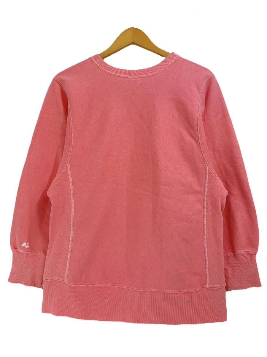 USA製 90s Champion Reverse Weave Sweatshirt ピンク L