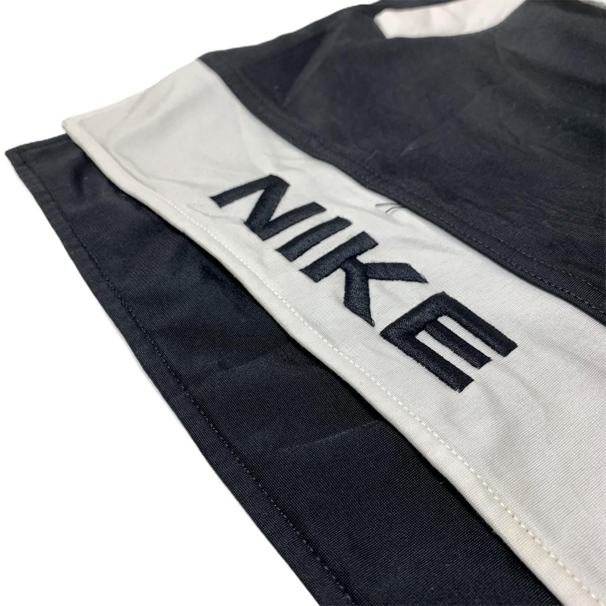 97年製 NIKE Zip Up Jersey 白黒 L 銀タグ 90s ナイキ 97年製 NIKE Zip Up Jersey 白黒 L 銀タグ 90s ナイキ