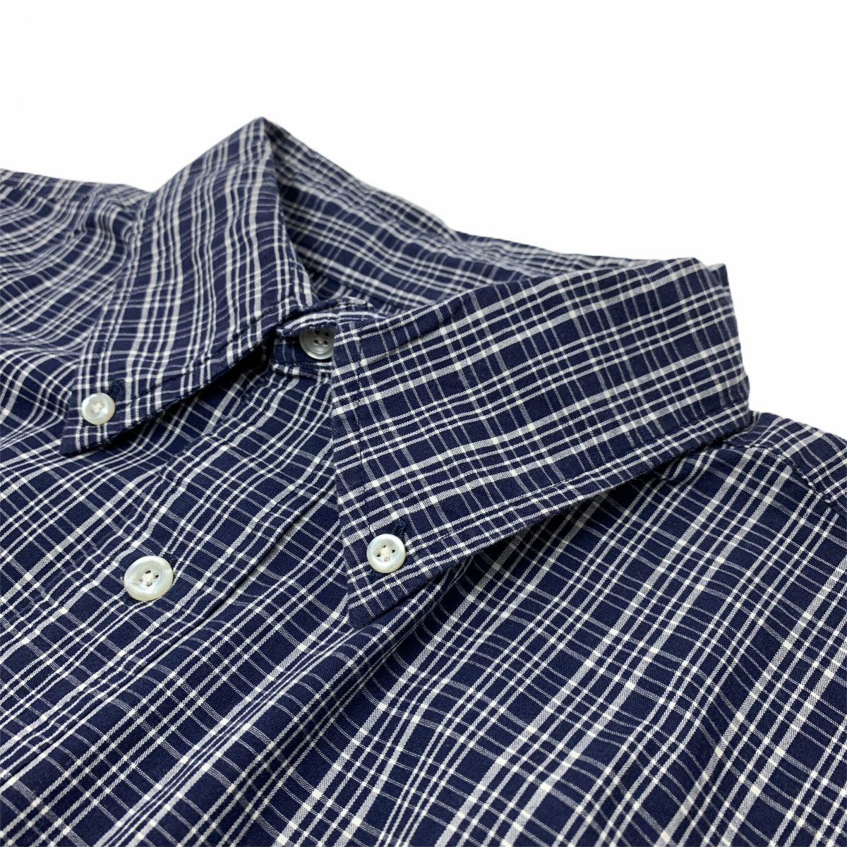 Polo Ralph Lauren Cotton Check BD L/S Shirt 紺 L ポロラルフ Polo Ralph Lauren Cotton Check BD L/S Shirt 紺 L ポロラルフ