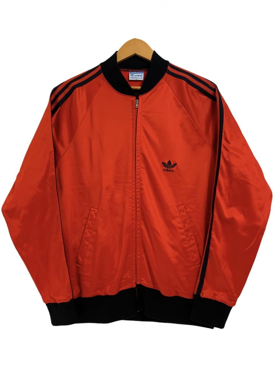 USA製 80s adidas ATP Track Jacket 赤黒 M アディダス トラック 