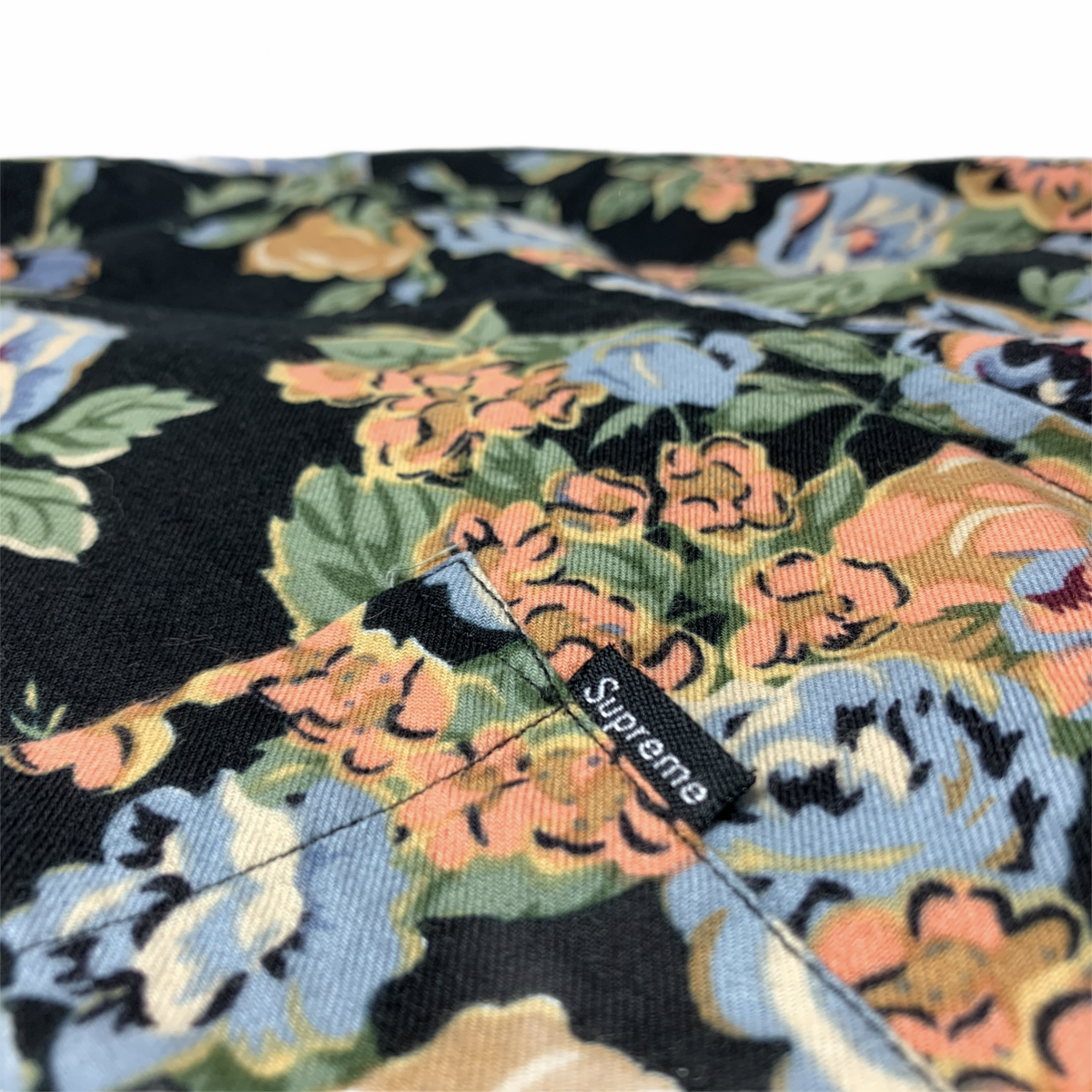 14AW SUPREME Flower Shirt 黒 L シュプリーム 長袖 シャツ 14AW SUPREME Flower Shirt 黒 L シュプリーム 長袖 シャツ