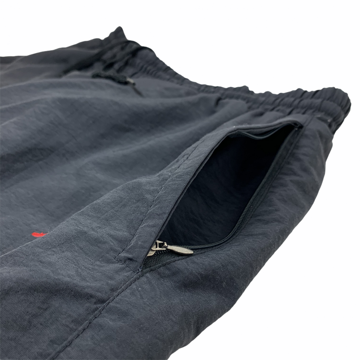 96年製 NIKE AIR JORDAN Nylon Pants 黒 XL 銀タグ 90s ナイキ