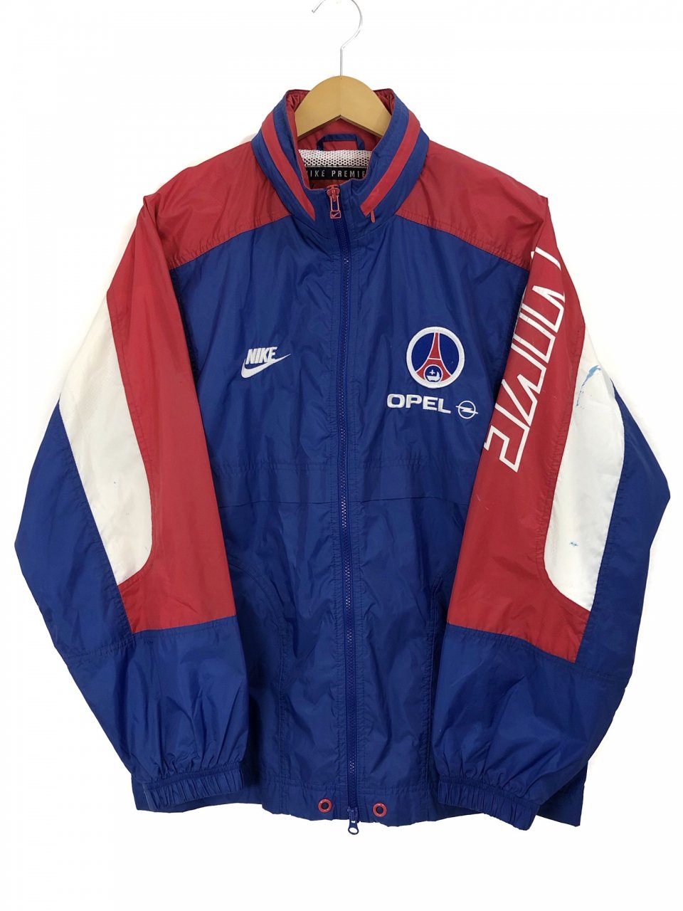 90s Nike Paris Saint Germain Nylon Jacket トリコ M ナイキ パリサンジェルマン ナイロンジャケット Psg サッカー ロゴ 刺繍 古着 Newjoke Online Store