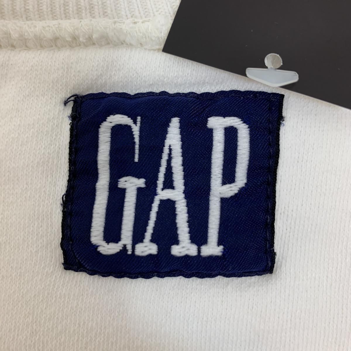 90s OLD GAP Plain Sweatshirt 白 XL オールドギャップ スウェット