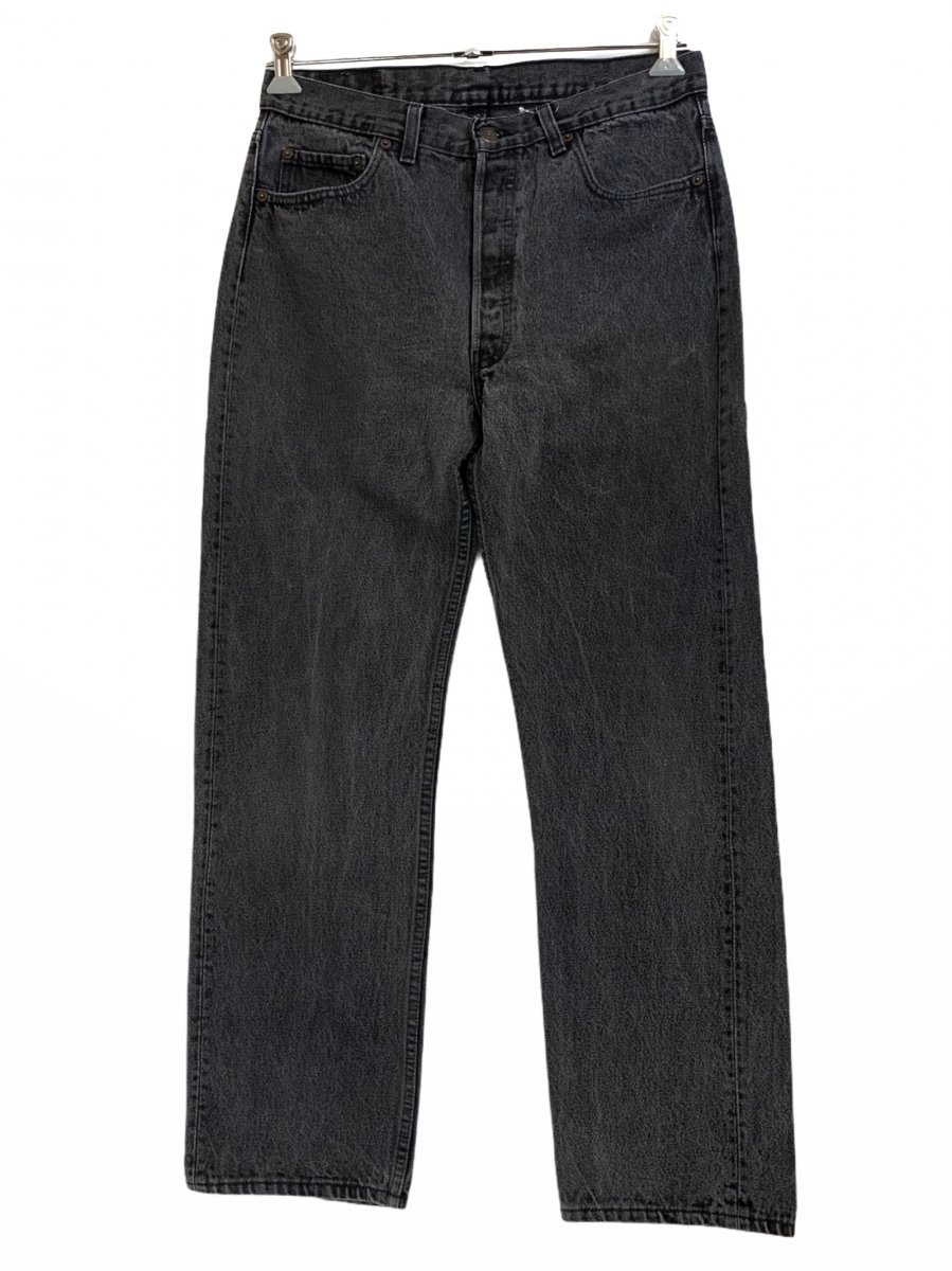 USA製 90s Levi's 501 Black Denim Pants 黒 W34×L30 リーバイス Levis