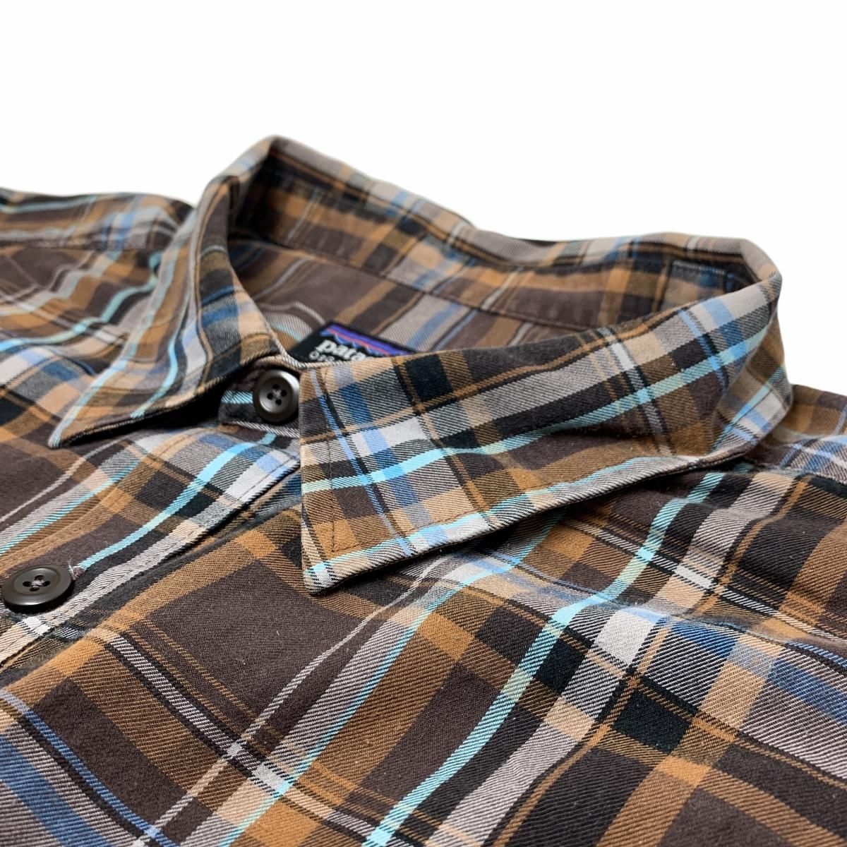 10年製 patagonia L/S Fezzman Shirt 茶 XL パタゴニア 長袖 10年製 patagonia L/S Fezzman Shirt 茶 XL パタゴニア 長袖