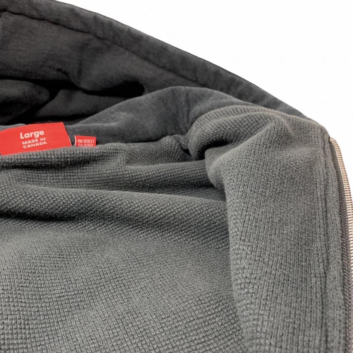 SUPREME Arc Logo Thermal Zip Up Hoodie 黒 L シュプリーム SUPREME Arc Logo Thermal Zip Up Hoodie 黒 L シュプリーム