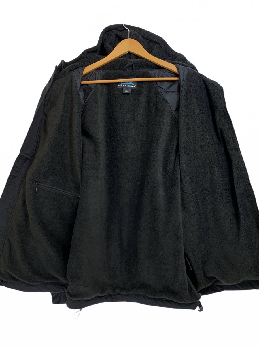 新品 TRI-MOUNTAIN 8480 CONQUEROR Nylon Hooded Jacket (BLACK