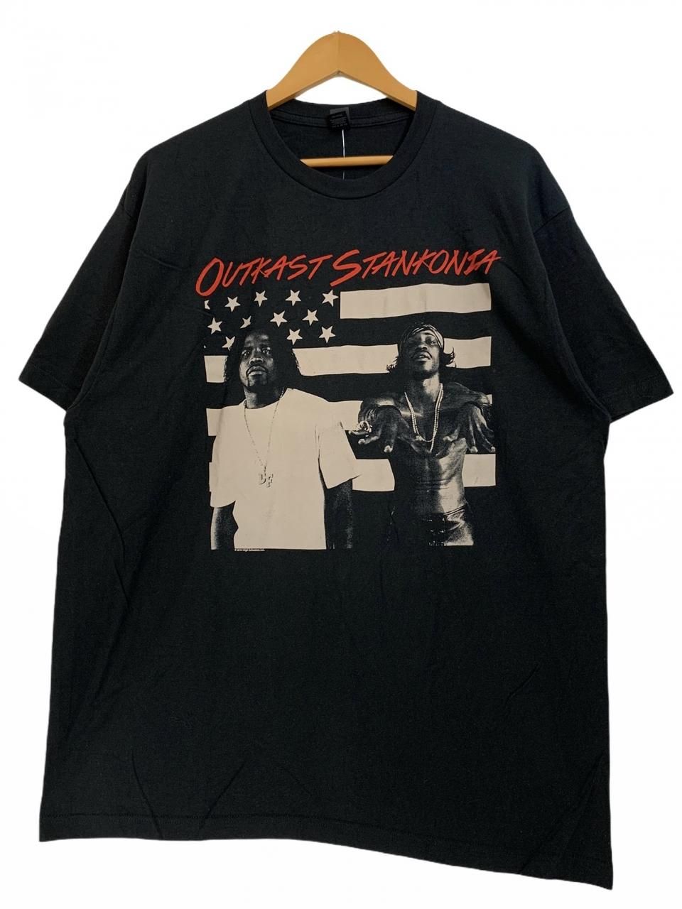 .アウトキャスト Stankonia オフィシャル 半袖 Tシャツ HIPHOP Amazon.com: Outkast T Shirt Blue Box Logo Official Unisex