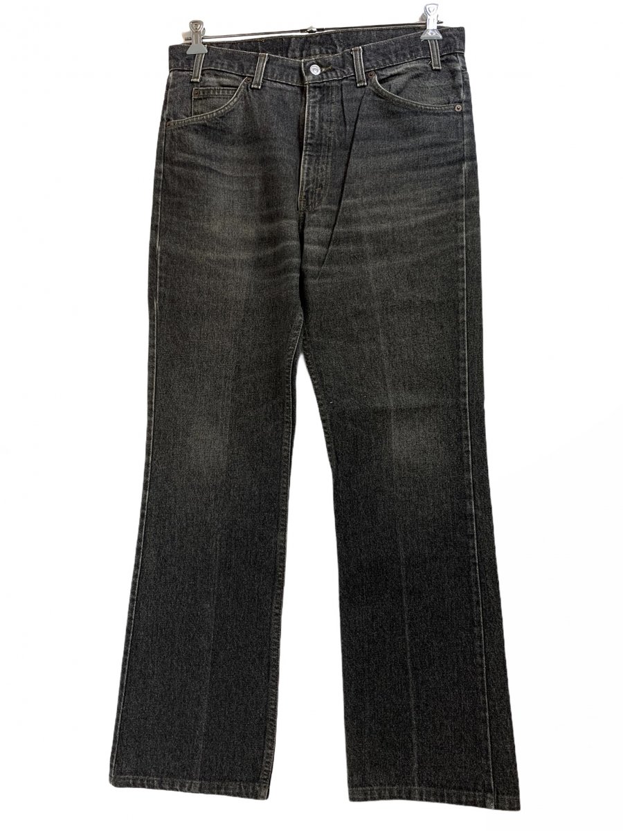 USA製 90s Levi's 517 Black Denim Pants 黒 W34×L32 リーバイス 