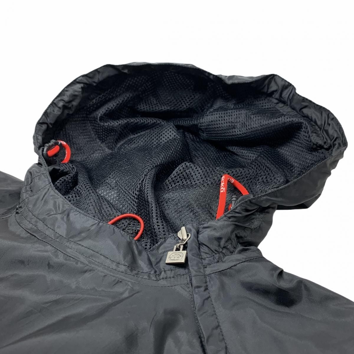 00s ECKO UNLTD Nylon Anorak Parka 黒 XL エコー アノラック 00s ECKO UNLTD Nylon Anorak Parka 黒 XL エコー アノラック