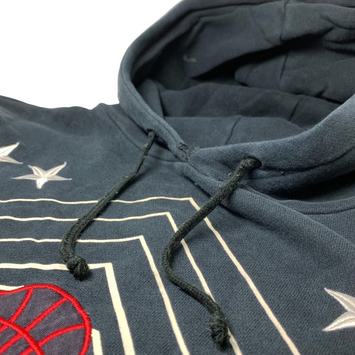 03AW SUPREME Ewing Hoodie 黒 M 00s シュプリーム パトリック