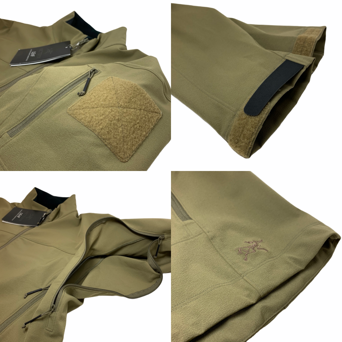新品 ARC'TERYX LEAF Combat Jacket (CROCODILE) L 新品 ARC'TERYX LEAF Combat Jacket (CROCODILE) L