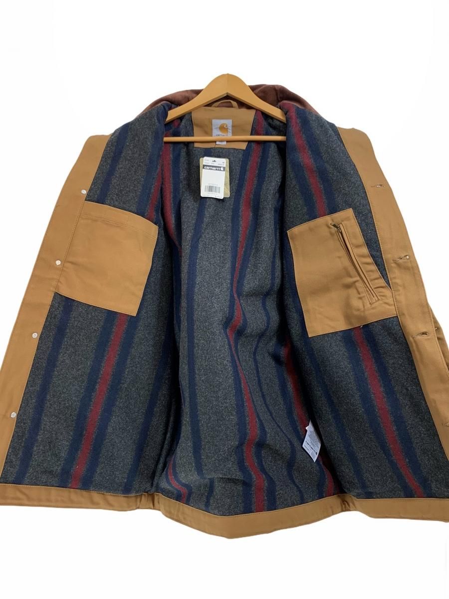 新品 US企画 Carhartt Duck Chore Coat (CARHARTT BROWN) カーハート チョアコート ジャケット カバーオール  裏地付き ダック地 ブラウン 茶 103825 - NEWJOKE ONLINE STORE