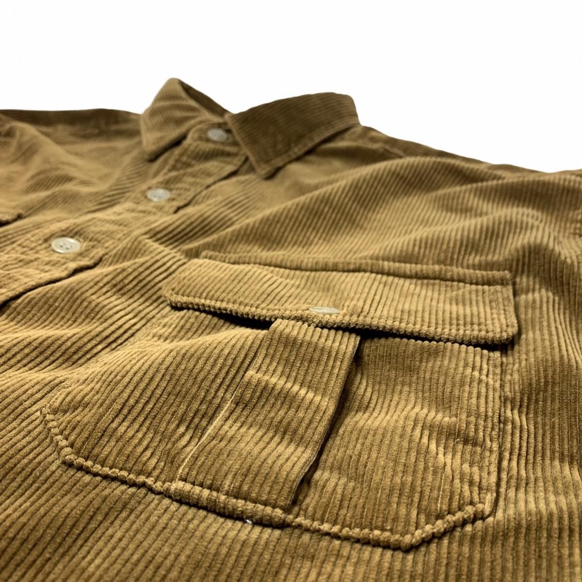 Polo Ralph Lauren Corduroy L/S Shirt 茶 L ポロラルフローレン