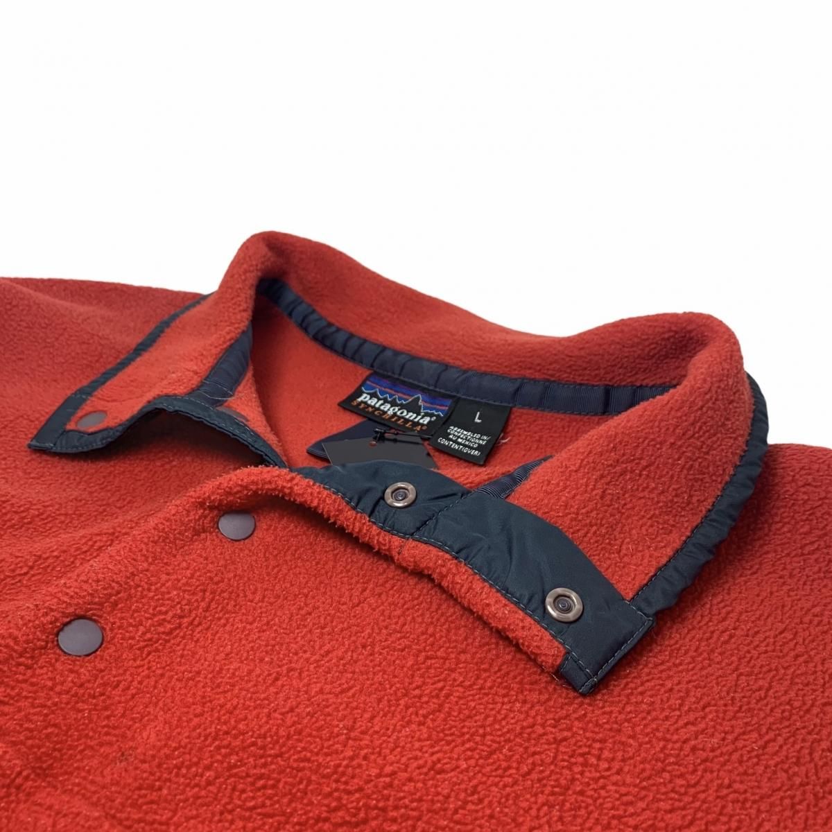 00年製 patagonia Synchilla Snap-T Pullover 赤 L 00s 00年製 patagonia Synchilla Snap-T Pullover 赤 L 00s