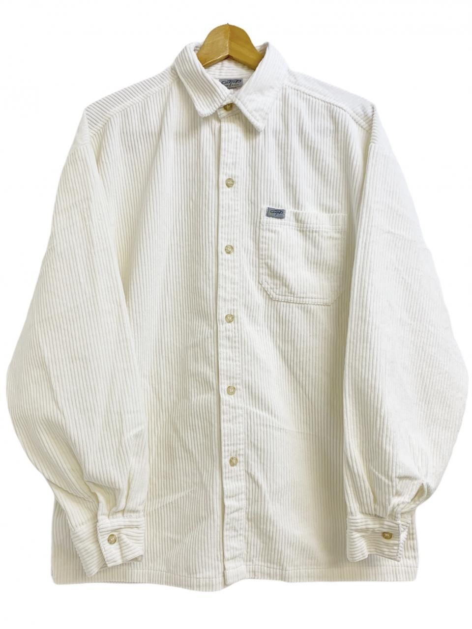 新品 USA製 CALTOP Wide Corduroy L/S Shirt (CREAM) キャル