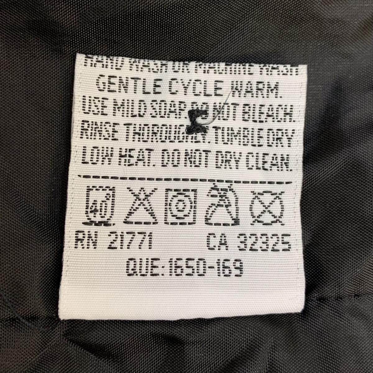 90s OLD SUPREME M-65 Type Nylon Military Jacket オリーブ L
