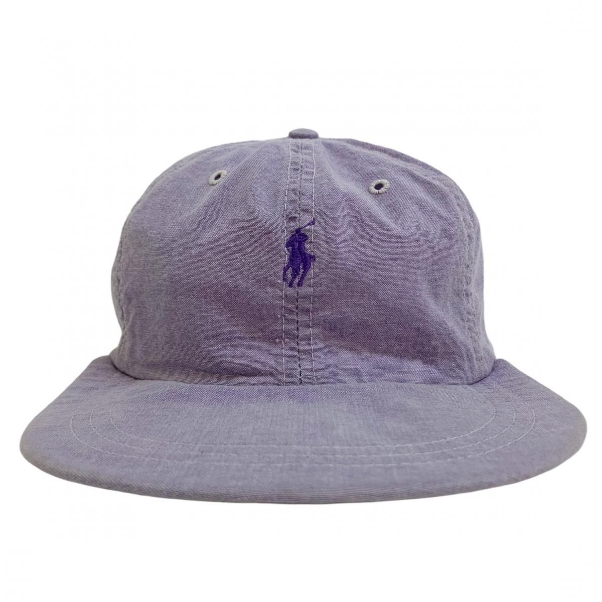 VINTAGE POLO ロングビルCAP USA製！