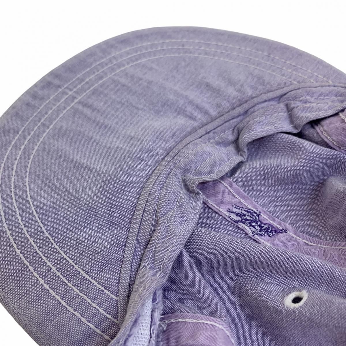 USA製 90s Polo Ralph Lauren Chambray Long Bill Cap 薄紫 M USA製 90s Polo Ralph Lauren Chambray Long Bill Cap 薄紫 M
