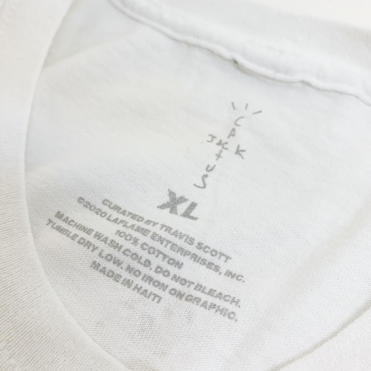 新品 CACTUS JACK × McDonald's SESAMI T-SHIRT (WHITE