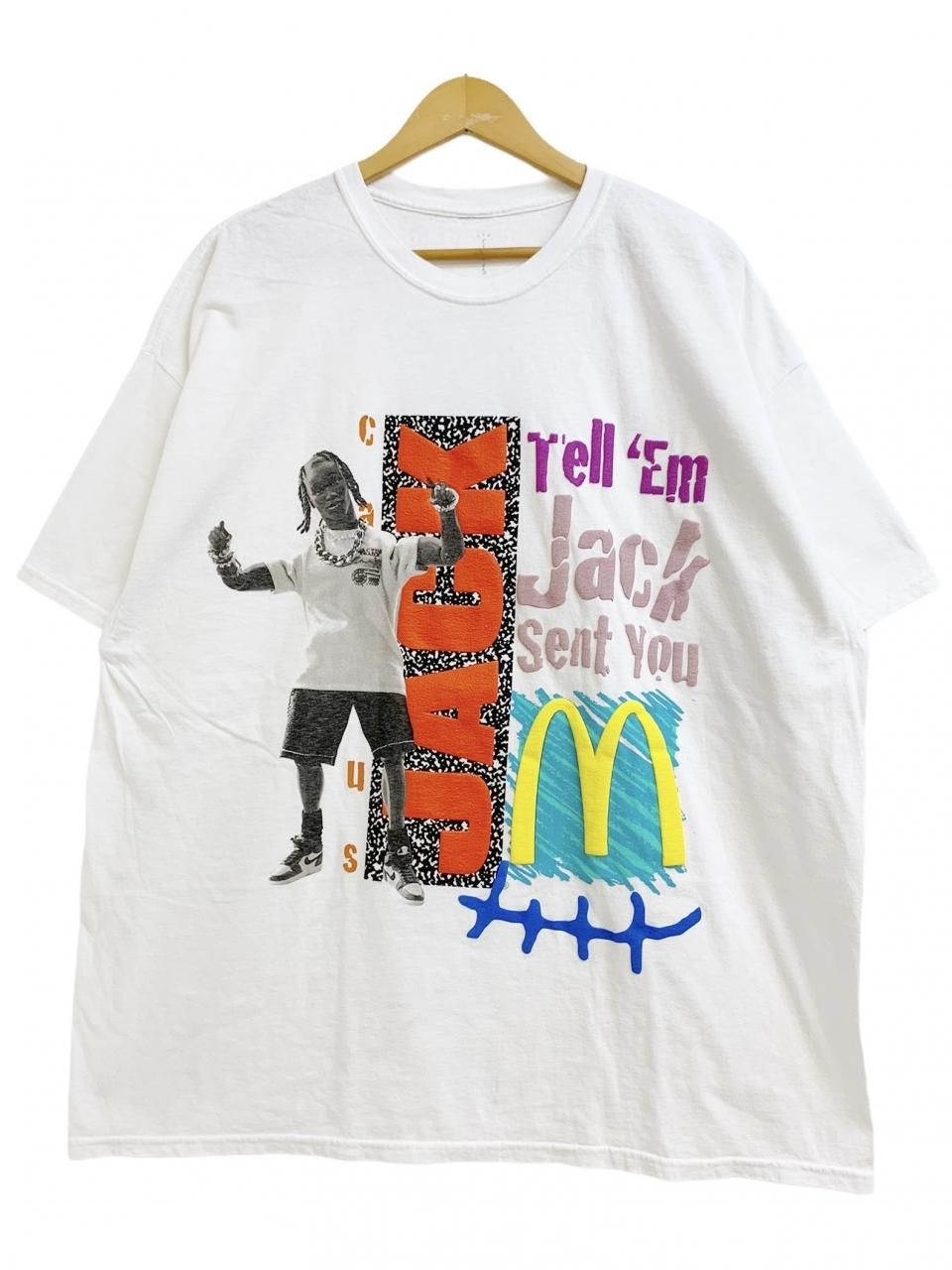 新品 CACTUS JACK × McDonald's JACK SMILE T-SHIRT (WHITE) カクタス ...