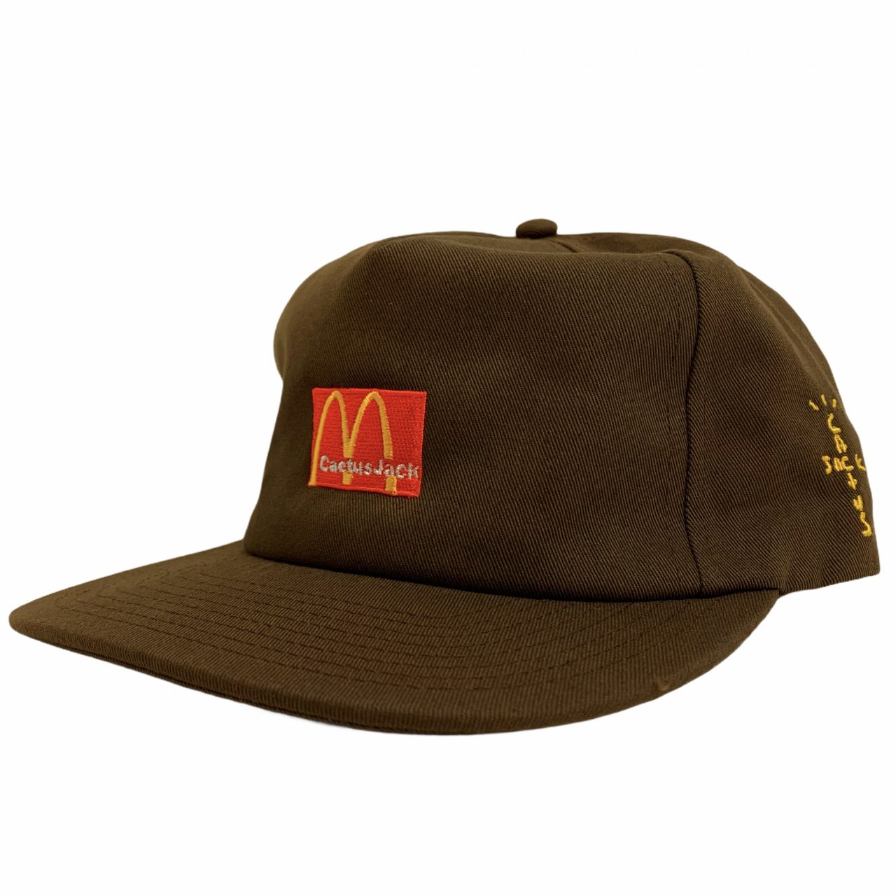 新品 CACTUS JACK × McDonald's CJ ARCHES HAT (BROWN) カクタス 