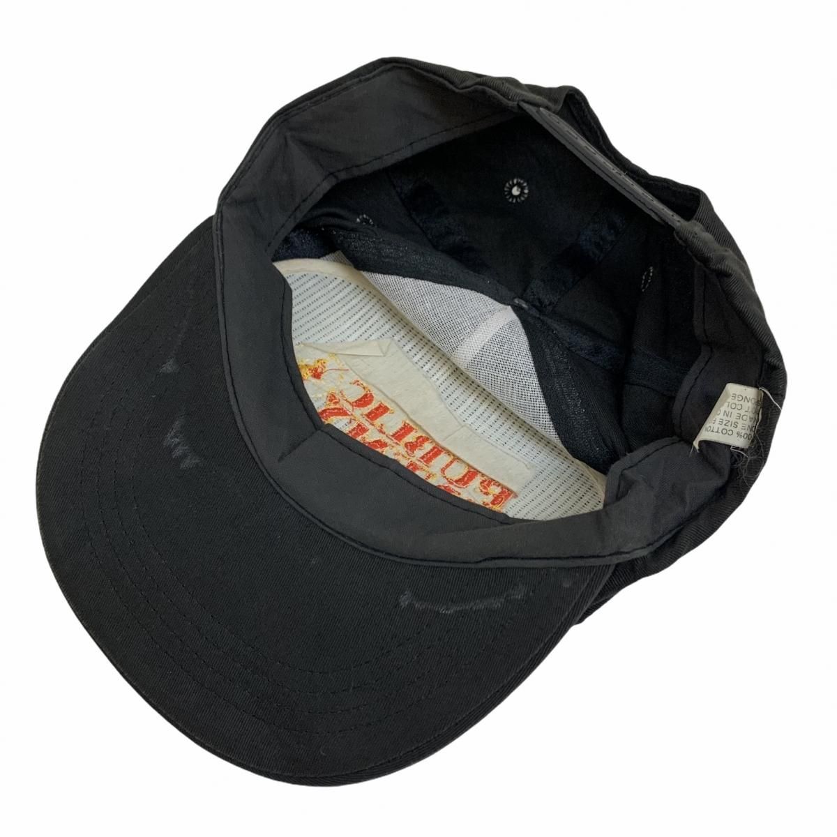 80s~90s PUBLIC ENEMY Logo 5 Panel Cap 黒 パブリックエネミー 80s~90s PUBLIC ENEMY Logo 5 Panel Cap 黒 パブリックエネミー