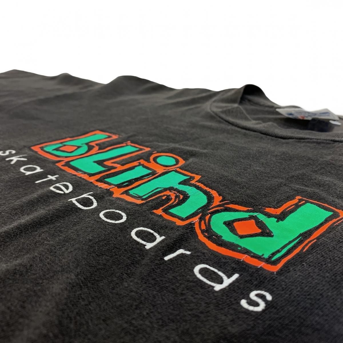 USA製 90s BLIND SKATEBOARDS Logo S/S Tee 黒 L ブラインド USA製 90s BLIND SKATEBOARDS Logo S/S Tee 黒 L ブラインド