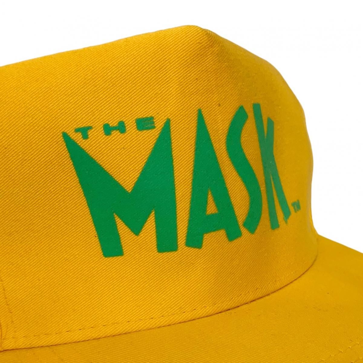 Deadstock 90s THE MASK Logo 5 Panel Cap 黄 マスク 5パネル Deadstock 90s THE MASK Logo 5 Panel Cap 黄 マスク 5パネル